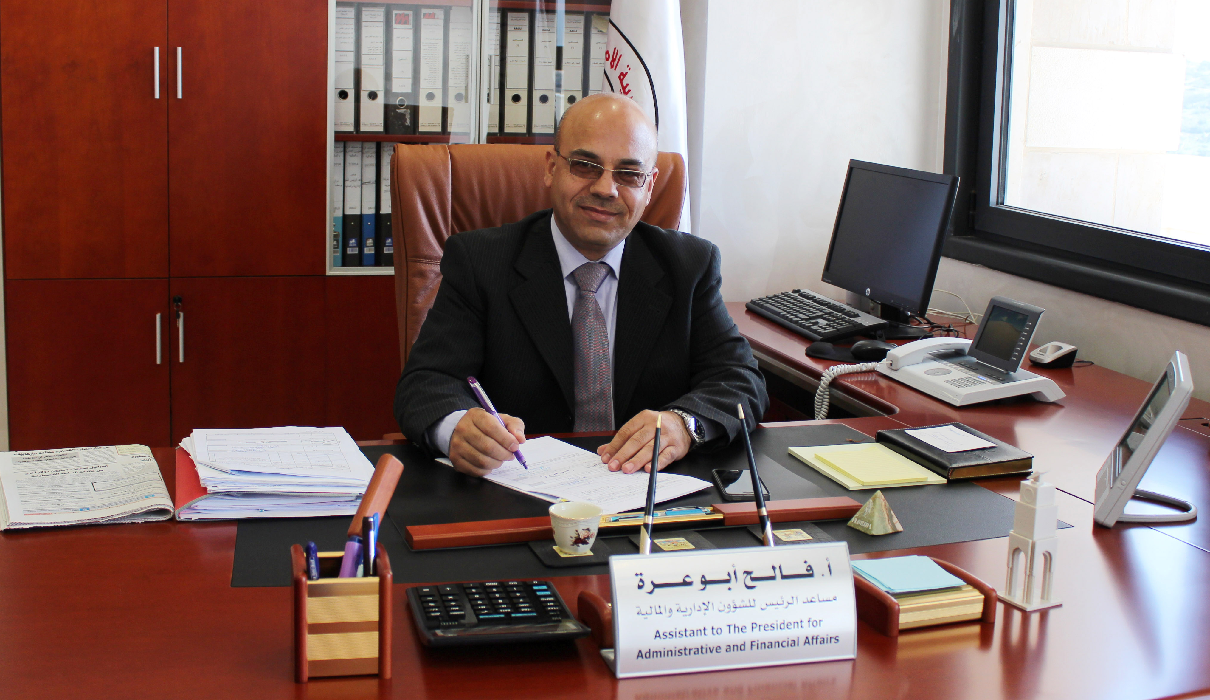 الجامعة العربية الامريكية واتحاد الغرف التجارية الفلسطينية تبحثان التعاون في مجال تدريب الطلبة 